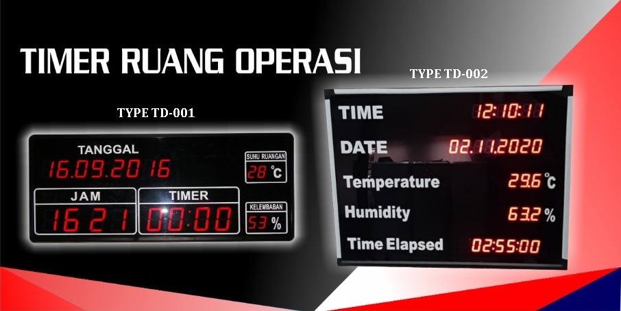 Timer Operasi Banner Toko